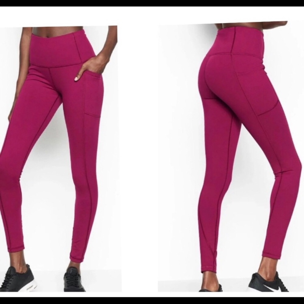 Knockout Victoria Secret Sport Leggings Berry XL
